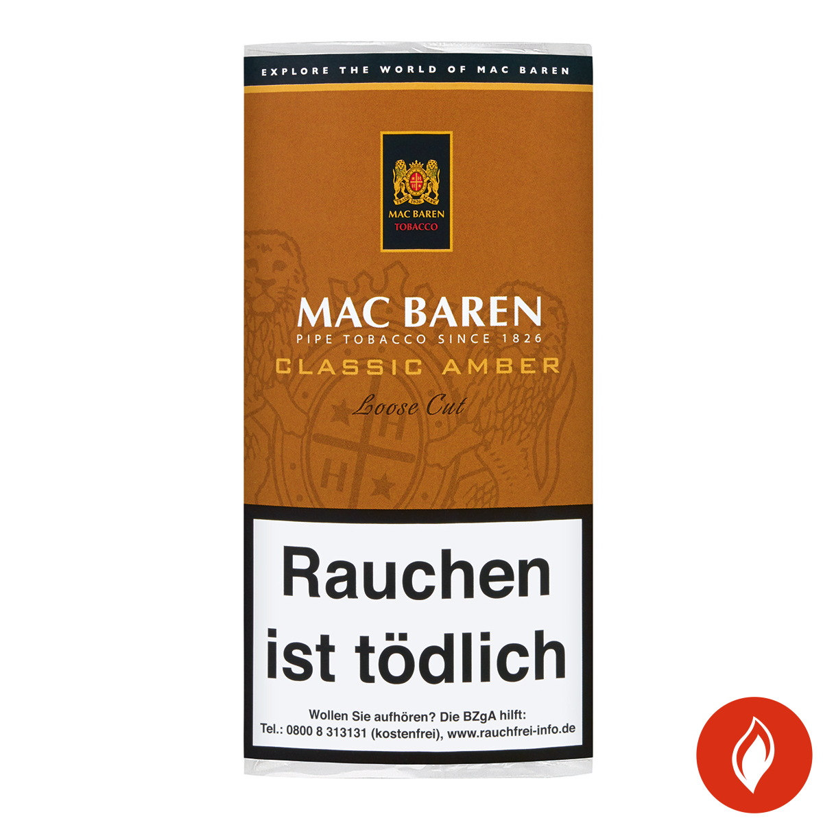 Mac Baren Classic Amber Pfeifentabak Pouch Kaufen