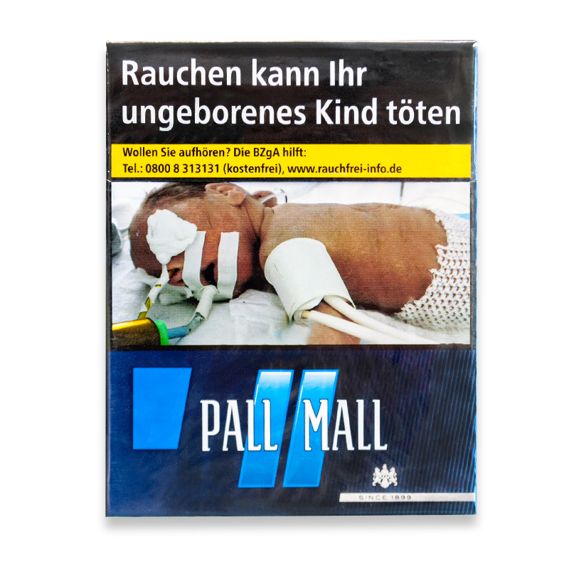 Pall Mall Zigaretten Blue Super Pack Jetzt Kaufen Zedaco De