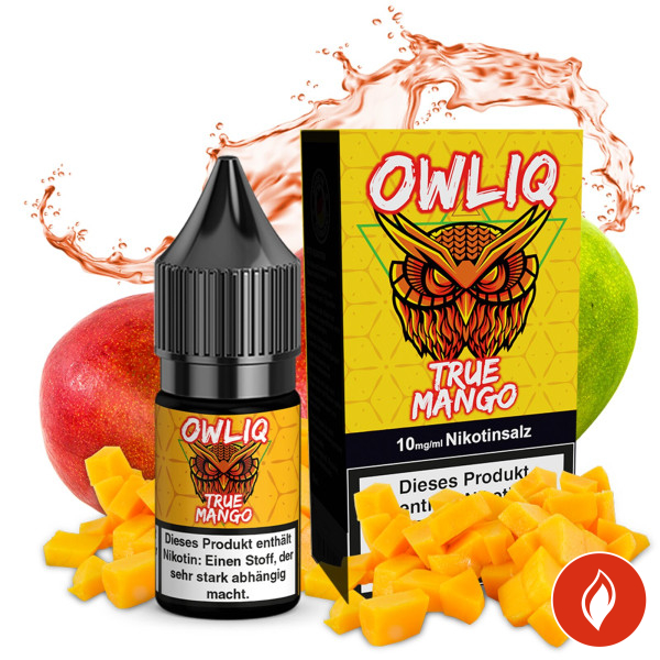 Owliq True Mango 10mg Nikotinsalz Liquid