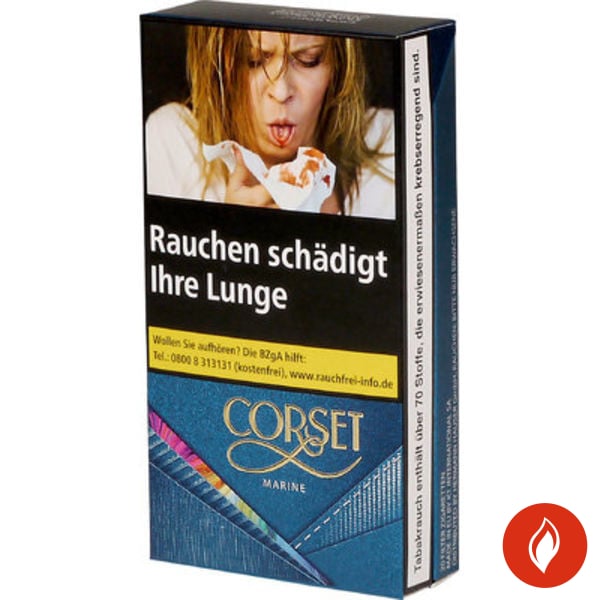 Corset Marine Slim Zigaretten Schachtel
