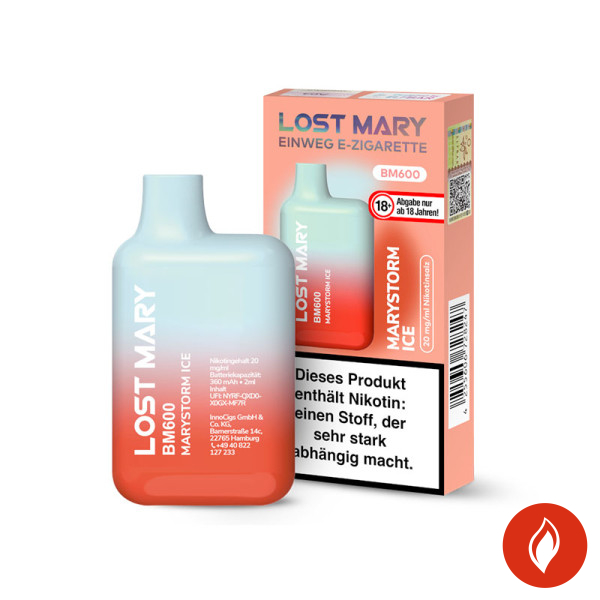 Lost Mary BM600 Einweg E-Zigarette Marystorm Ice 20mg