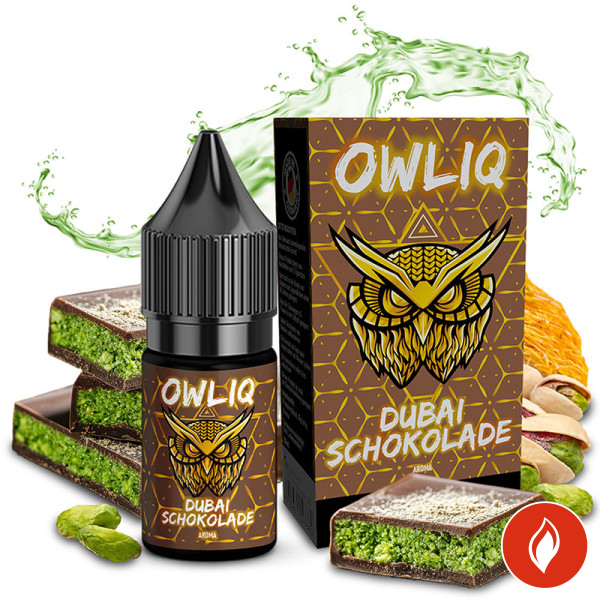 Owliq Dubai Schokolade 0mg Nikotinsalz Liquid