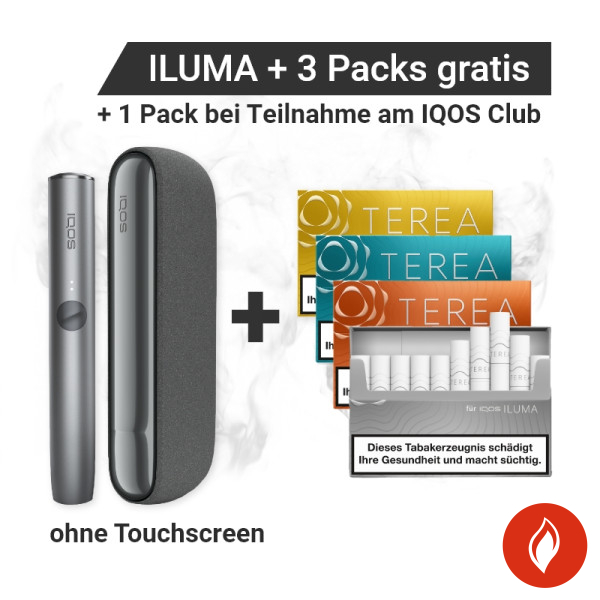 IQOS Iluma Pebble Grey + gratis TEREA Sticks bei Registrierung