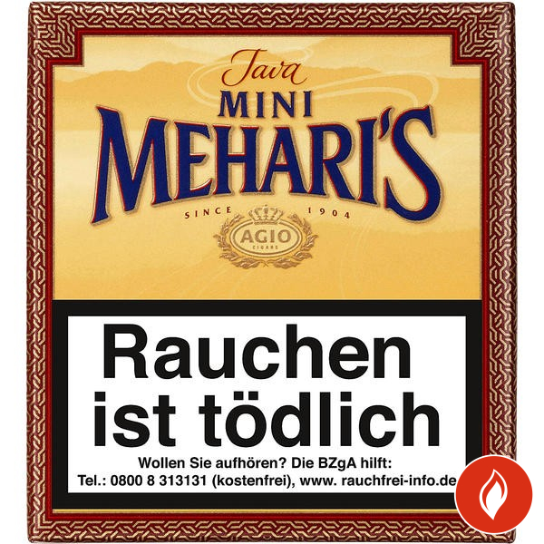 Mehari's Mini Java Zigarillos 20er Schachtel