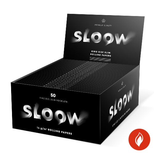 SLOOW Black Zigarettenpapier