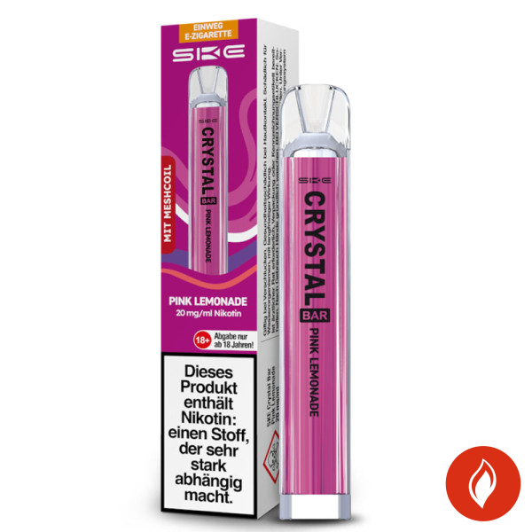 SKE Crystal Bar Pink Lemonade 20mg Einweg E-Zigarette