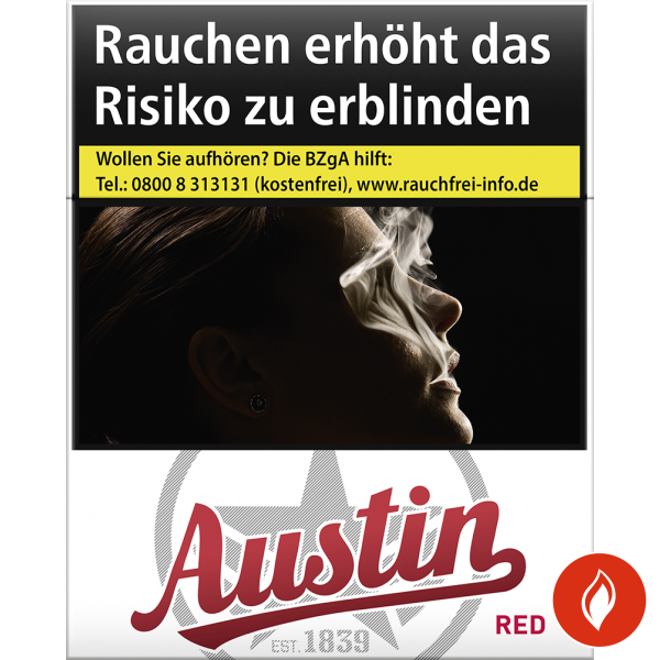 Austin Red Giga Pack Zigaretten Stange