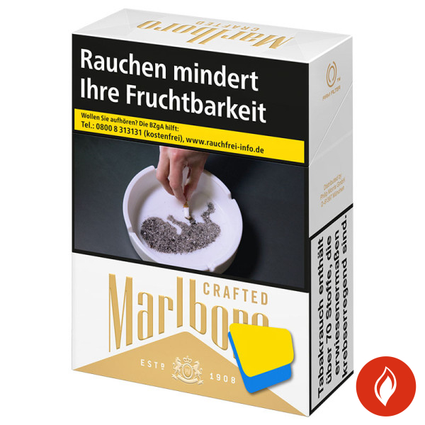 Marlboro Crafted Gold 2XL Zigaretten Schachtel