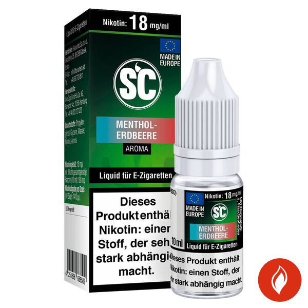 SC Menthol Erdbeere 18mg Nikotinsalz Liquid
