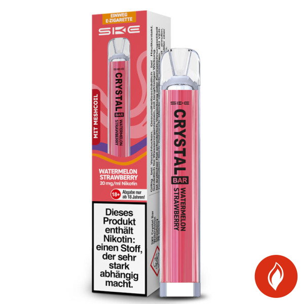 SKE Crystal Bar Watermelon Strawberry 20mg Einweg E-Zigarette