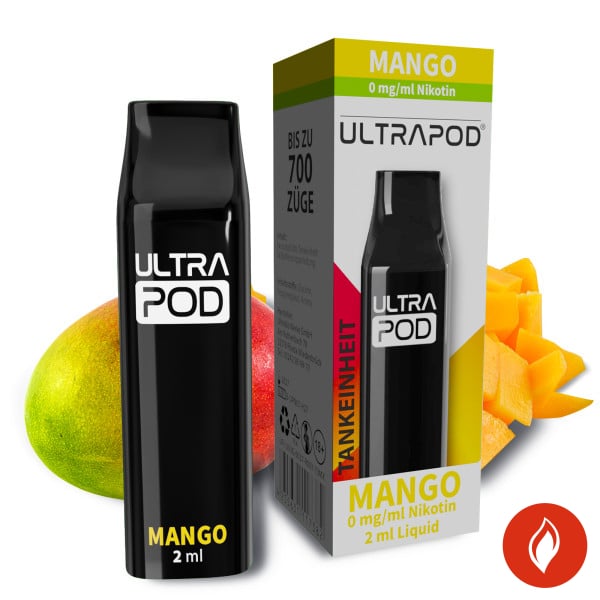 Ultrabio Ultrapod Mango 0mg Liquidpod