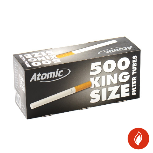 Atomic 500er King Size Hülsen Packung