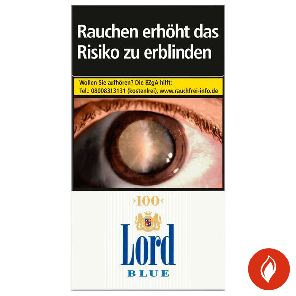Lord Blue 100 Original Pack Zigaretten