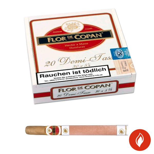 Flor de Copan Demi Tasse Zigarren Kiste