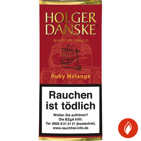 Holger Danske Ruby Melange Pfeifentabak Pouch