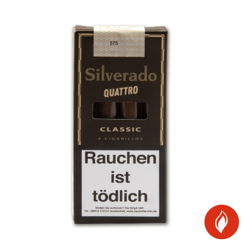Silverado Quattro Classic Zigarillos 4er Schachtel