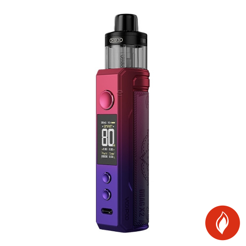 Voopoo Drag X2 Pod Kit Modern Red E-Zigarette