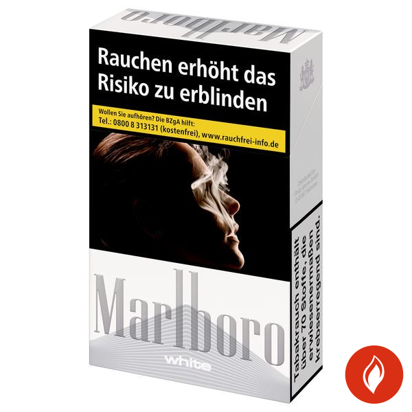 Marlboro White Zigaretten Schachtel
