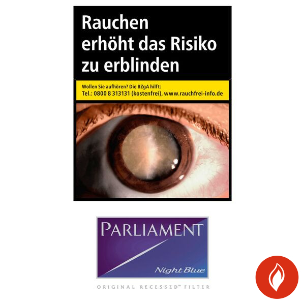 Parliament Night Blue Long Original Pack Zigaretten Stange
