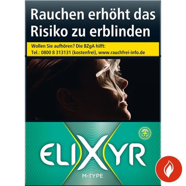 Elixyr Green XXL Zigaretten Schachtel