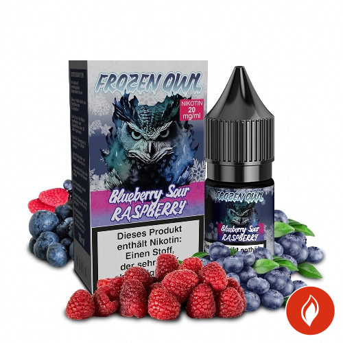 Frozen Owl Blueberry Sour Raspberry 20mg Nikotinsalz Liquid