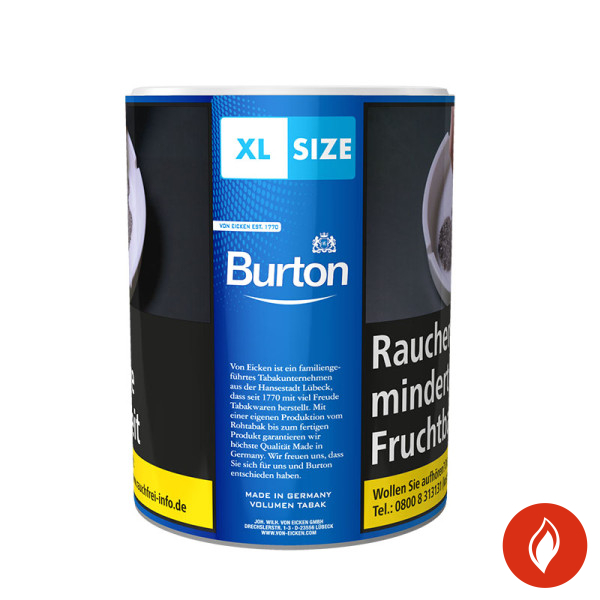 Burton Blue L Feinschnitt Dose