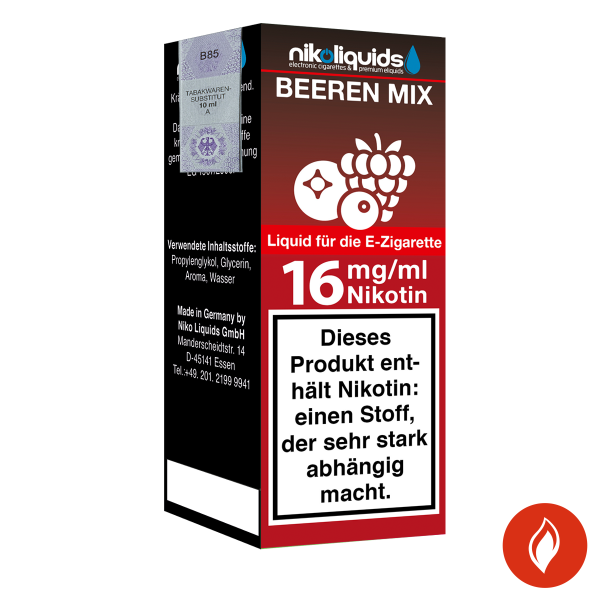 E-Liquid Nikoliquids Beeren Mix 16 mg