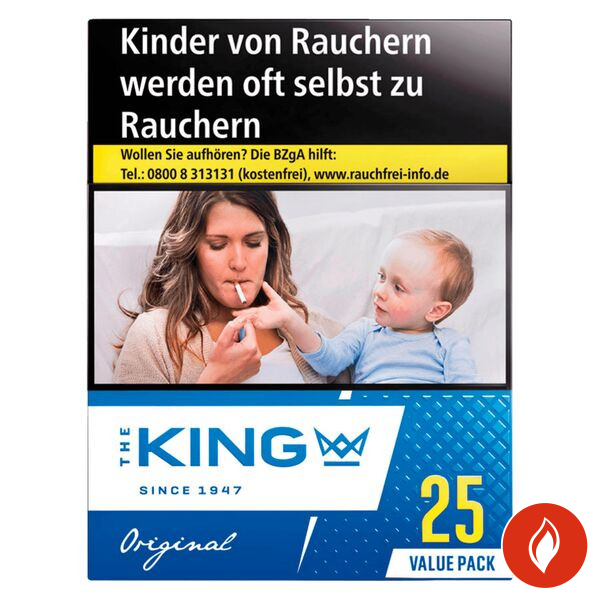 King Blue Value Pack Zigaretten Schachtel