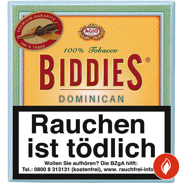 Biddies Dominican Zigarillos 20er Schachtel