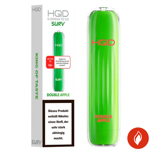 HQD Surv Double Apple 18mg Einweg E-Zigarette