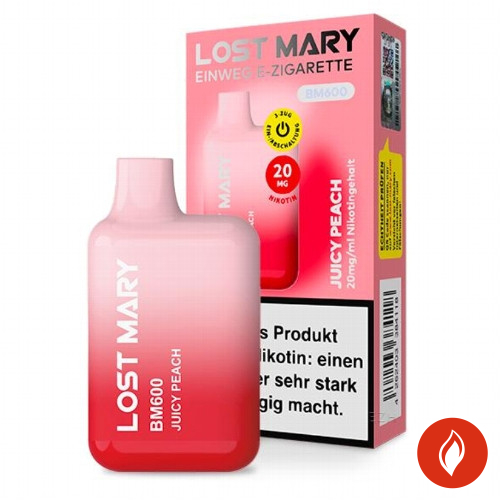 Lost Mary Juicy Peach 20mg Einweg E-Zigarette