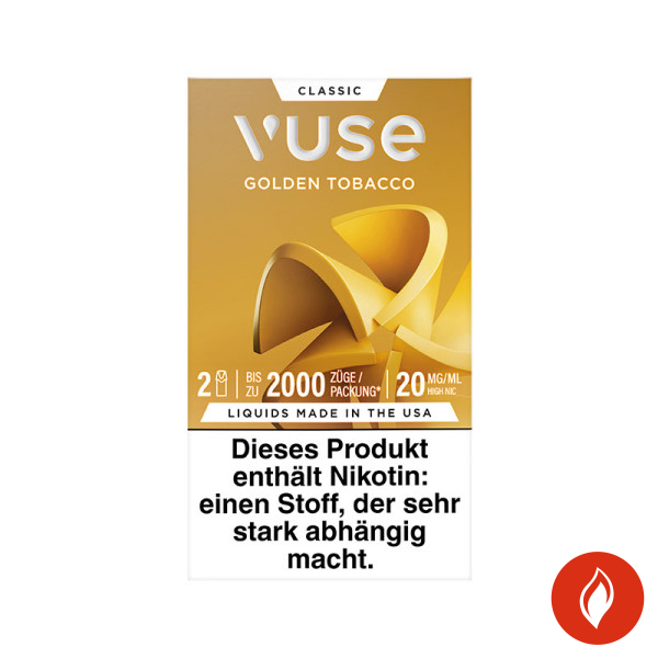 Vuse Golden Tobacco 20mg Prefilled Pods