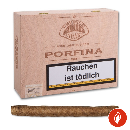 Porfina Wilde Cigarros Sumatra Zigarillos 50er Kiste
