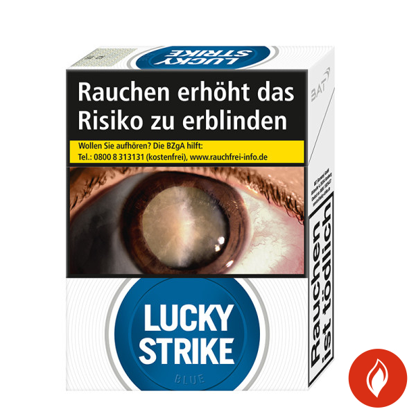 Lucky Strike Blue XXL Zigaretten Schachtel