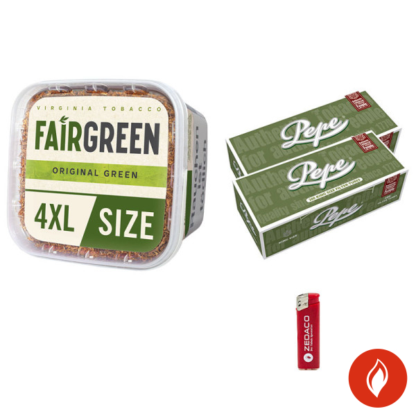 Fairgreen Original Green 4XL Volumentabak Eimer Aktion Small