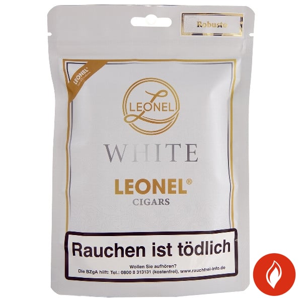 Leonel White Robusto Zigarren Freshpack