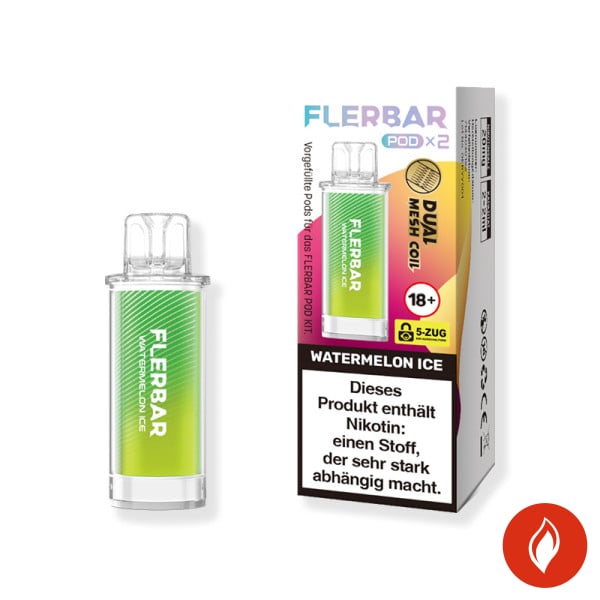 Flerbar Watermelon Ice 20mg Prefilled Pod