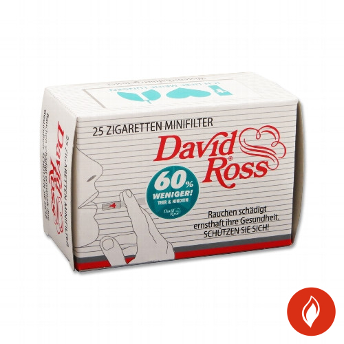 Zigarettenfilter-Aufsatz David Ross 25 Aufsätze