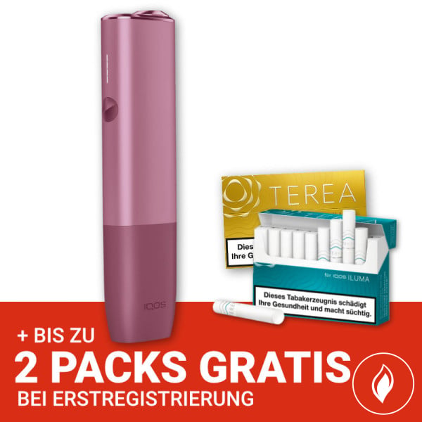 IQOS Iluma One Sunset Red + gratis TEREA Sticks bei Registrierung