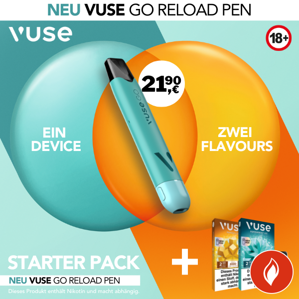 Vuse Go Reload Pen Starter Pack Aktion