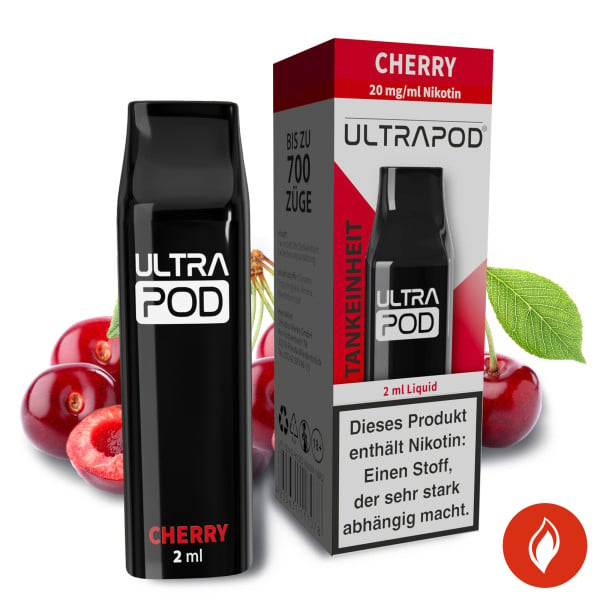 Ultrabio Ultrapod Cherry 20mg Liquidpod