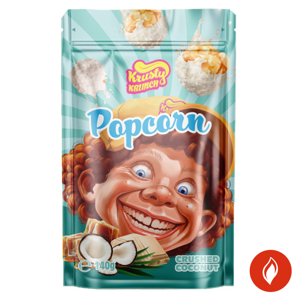 Krusty Krunch Crushed Coconut Popcorn Packung