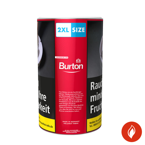 Burton Red XL Volumentabak Dose