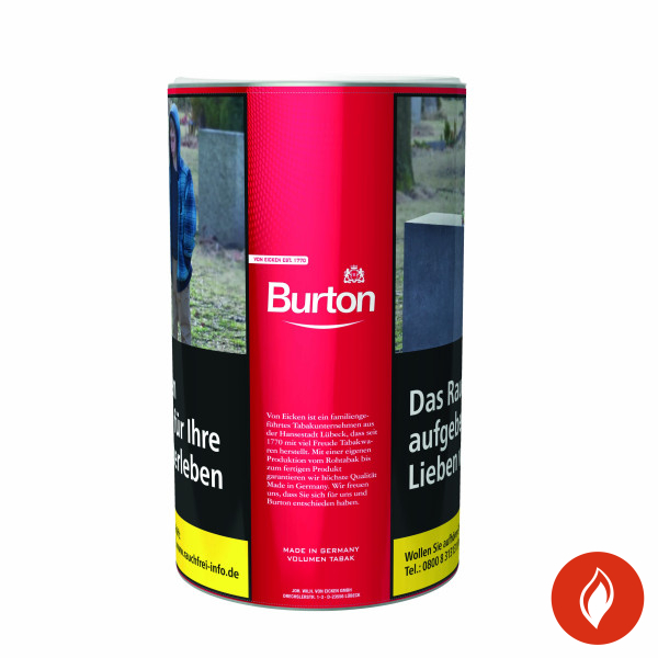 Burton Red XL Volumentabak Dose