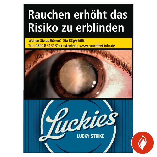 Luckies Crafted 1871 Blue Giga Zigaretten Schachtel