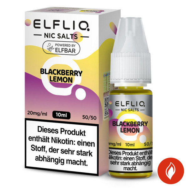 Elfbar Elfliq Blackberry Lemon 20mg Nikotinsalz