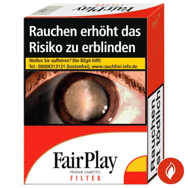 Fair Play Red Big Pack Zigaretten Einzelschachtel