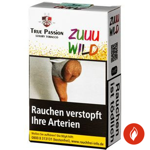 True Passion Zuuu Wild Wasserpfeifentabak Schachtel