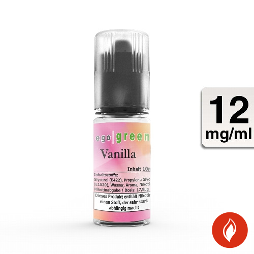 E-Liquid Ego Green Vanilla 12 mg