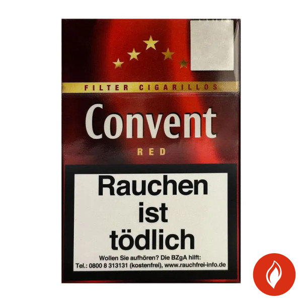 Convent Red Eco Zigarillos Schachtel